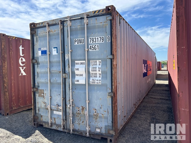 40 ft High Cube Storage Container