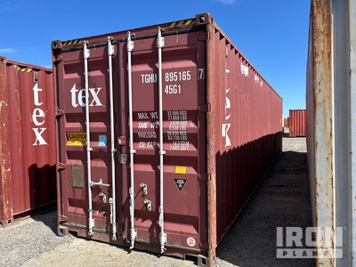 40 ft High Cube Contenedor de almacenamiento