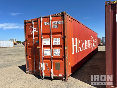 40 ft High Cube Contenedor de almacenamiento