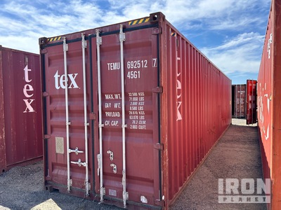 40 ft High Cube Contenedor de almacenamiento