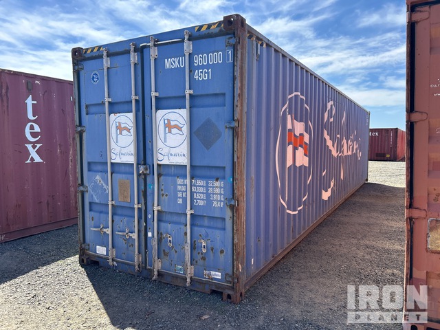 40 ft High Cube Storage Container