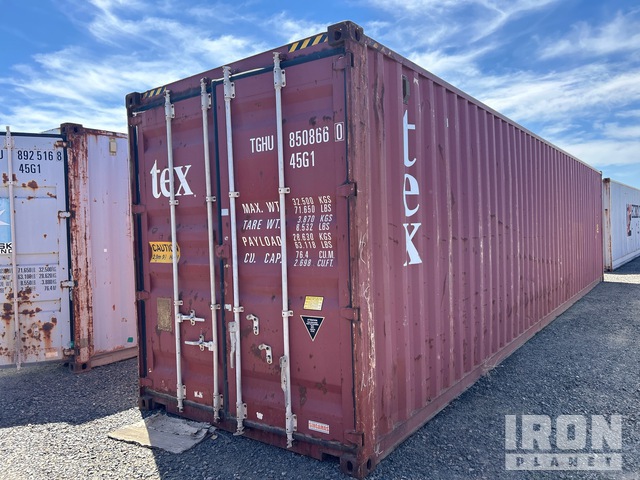 40 ft High Cube Storage Container