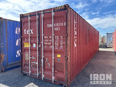 40 ft High Cube Contenedor de almacenamiento