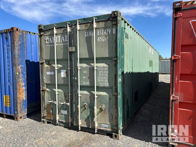 40 ft High Cube Contenedor de almacenamiento