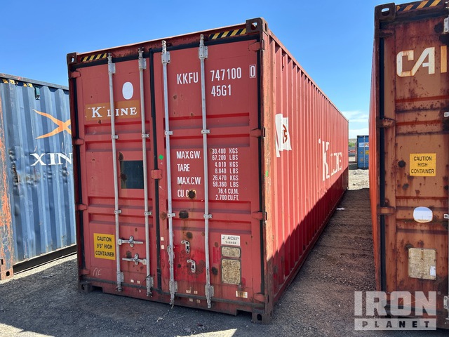 40 ft High Cube Storage Container