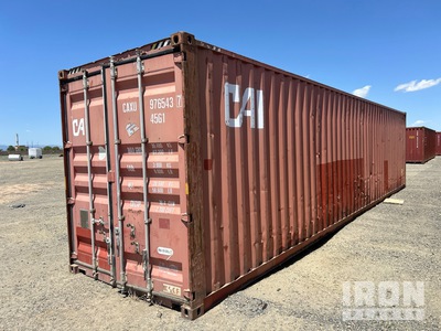 40 ft High Cube Contenedor de almacenamiento