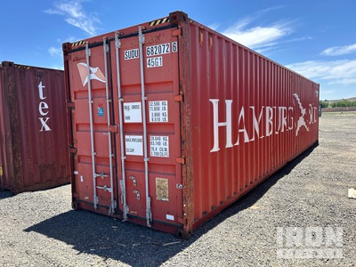 40 ft High Cube Contenedor de almacenamiento