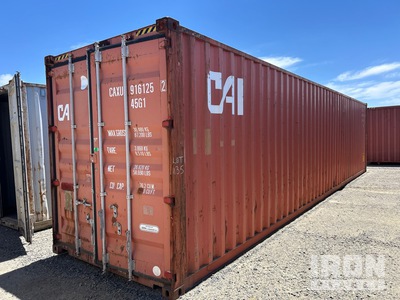 40 ft High Cube Contenedor de almacenamiento