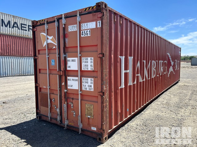40 ft High Cube Storage Container