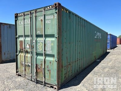 40 ft High Cube Contenedor de almacenamiento