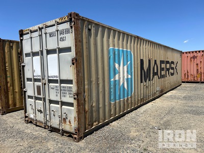 40 ft High Cube Contenedor de almacenamiento