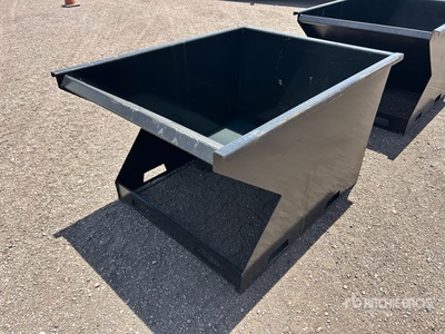 2025 Kit Containers 1.5YFT-SST 45 in Skid Steer Dump Hopper (Unused)