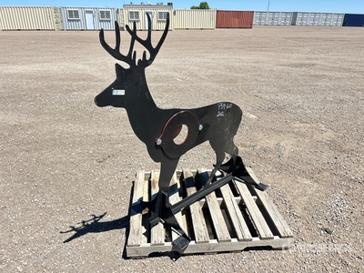 2025 Kit Containers AR500ATDEER Steel Shooting Target Varios, Articulos y equipos deportivos (Unused)