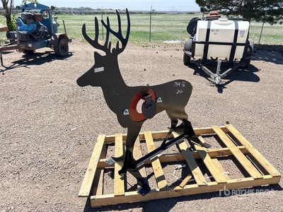 2025 Kit Containers AR500ATDEER Steel Shooting Target Varios, Articulos y equipos deportivos (Unused)