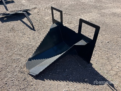 2025 Kit Containers 18 in Skid Steer Stump Bucket (Unused)
