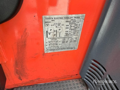Toyota 9BRU23 Electric Carretilla Retráctil