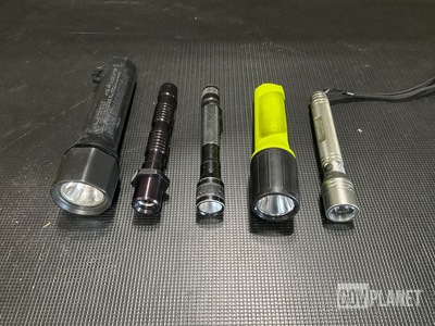 (82) Assorted Flashlights