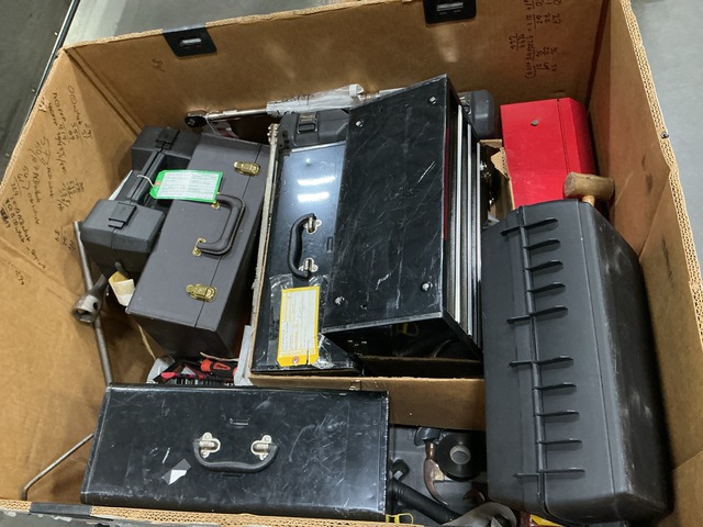 Lot of Assorted Tools & Tool Boxes