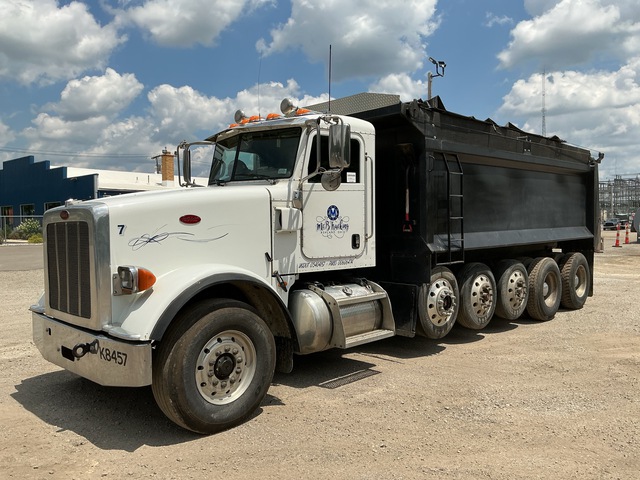 2015 Peterbilt 367 12x4 Five Axle Dump Truck