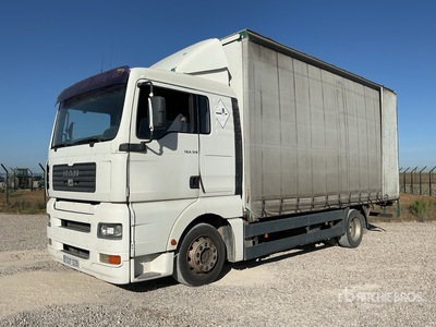2001 MAN TGA310 4x2 Schuifzeilwagen