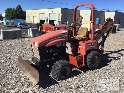 2014 Ditch Witch RT45 4x4 Fräse mit Kabelpflug
