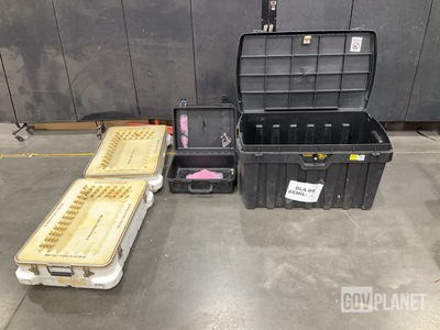 (8) Assorted Storage Cases