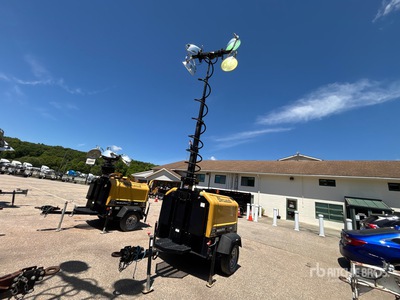 2019 Allmand Maxi-Lite II 8 kW Torre de iluminación