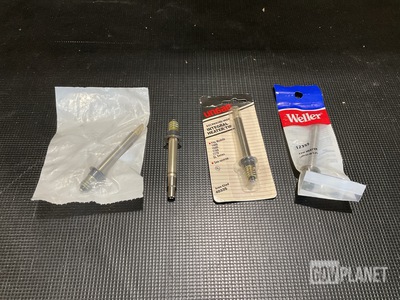 (134) Assorted Heaters and Soldering Iron Tips