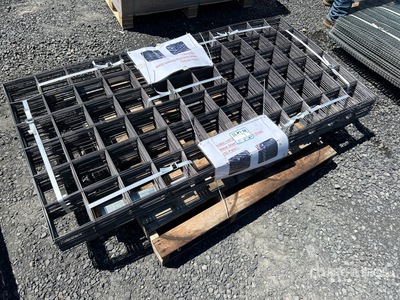Quantity of (50) 36 in x 72 in Steel Remesh (Unused)