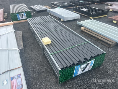 Quantity of (68) 2.5 in x 10 ft Grey Rigid Non Metallic Conduit その他 - 店舗 & 倉庫 (Unused)