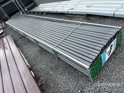 Quantity of (68) 2.5 in x 20 ft Grey UPVC Non Metallic Conduit Pipe (Unused)
