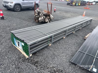 Quantity of (58) 3 in x 20 ft Grey UPVC Non Metallic Conduit Pipe (Unused)