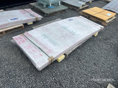 Quantity of (20) 8 ft x 2 ft 11 in Multiwall Polycarbonate Panels (Unused)