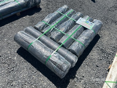 Quantity of (7) Woven Fabric Landscape 6 ft L x 300 Roll/Bundle (Unused)