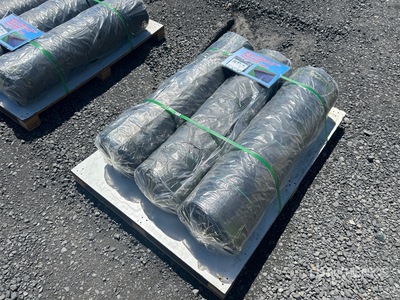 Quantity of (3) Woven Landscape Fabric 13 ft L x 300 ft Rolls/Bundle (Unused)