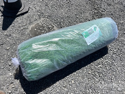 Artificial Grass Turf Drainage Holes with Rubber Backing 3.3 ft x 49.2 ft (Unused)