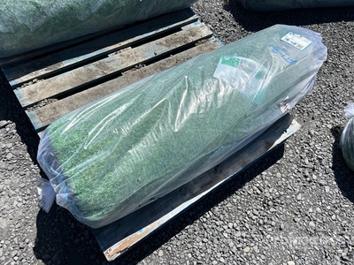 Artificial Grass Turf Drainage Holes with Rubber Backing 3.3 ft x 49.2 ft (Unused)