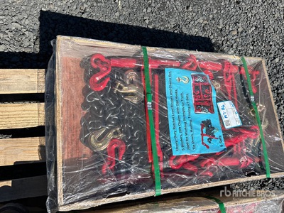 Heavy-Duty Ratchet Load Binders & Chains (Unused)