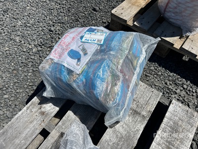 Quantity of (10) Blue Heavy Duty Ratchet Straps 2.4 in x 33 ft (Unused)
