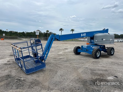 2013 Genie S-45 4WD Diesel Telescopic Boom Lift