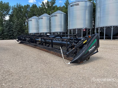 2017 MacDon FD75-D 40 ft Flex Draper Tête de moissonneuse/batteuse