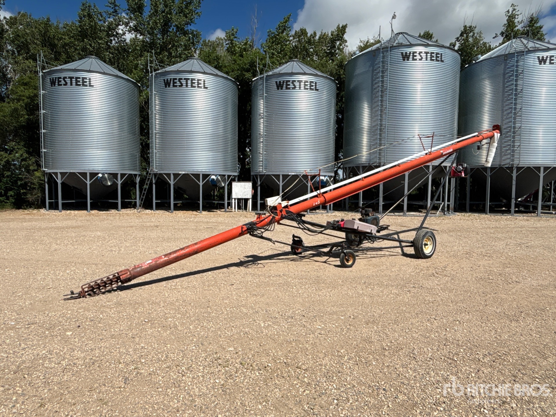 Brandt 845 8 in x 45 ft Grain Auger