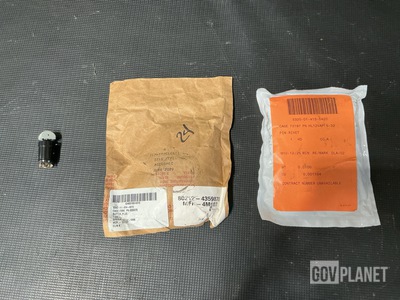 (200) Pin-Rivets, (1) Plug Button, (8) Toggle Switches & Assorted Items