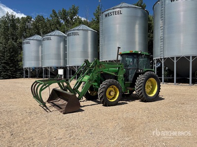 1989 John Deere 2955 4WD Tractor Agrícola
