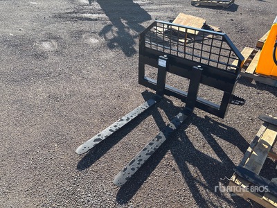 JBX 4000 48 in Skid Steer Forks (Unused)