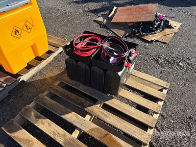 Quantity of (5) 25 Ft 800 Amp Extra HD Booster Cables (Unused)