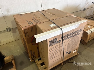 Quantity of (4) 30 in High Velocity Fan Fan
