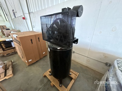 Campbell Hausfeld Skid-Mounted 80 gal 2 - Stage 80 Gal Air Compressor