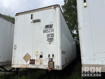 1999 Monon 53 ft T/A Gesloten aanhangwagen