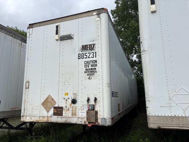 1999 Monon 53 ft T/A Van Trailer
